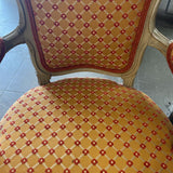 Vintage Carved French Style Armchair