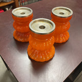 Vintage Handblown Glass Candle Stand