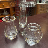 Set of 3 Vintage Pottery Barn Vases