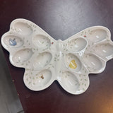 Butterfly Meadow Egg Tray by Lenox