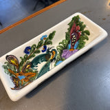 Hand Painted Ceramic Tray/Dish by K. Nikolaou