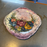 Hand Painted Decorative Plate by K. Nikolaou