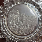 Beyer Bleikristastall Embossed Castle Plate