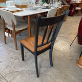Two Tone Wood Dining Chair