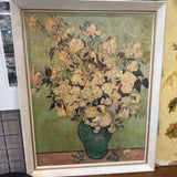 Vase of Roses copy by Van Gogh
