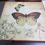 Butterfly Print on Canvas