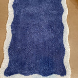 Scalloped Edge Bath Rug