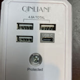 Qinlianf Outlet Surge Protector