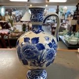 Royal Delft Blue Floral Jug/Vase