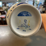 Royal Delft Blue Floral Jug/Vase