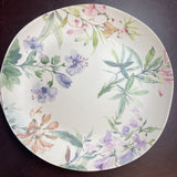 TarHong Melamine Floral Dinner Plates Set of 4