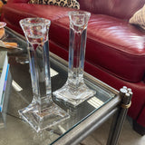 Tuscany Crystal Candlesticks