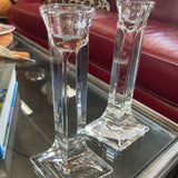 Tuscany Crystal Candlesticks
