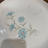 Vintage Taylor Smith Blue Flowers Plate