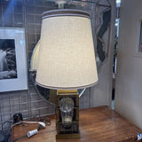 Large Table Lamp w Lantern Feature