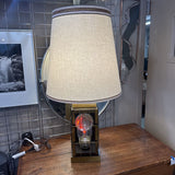 Large Table Lamp w Lantern Feature