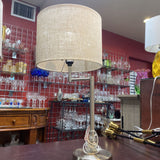 Silver Swing Arm Lamp