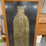 Vintage Rubbing of Christopher Urswick, Dean of Windsor