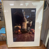 Wine Bottle&Wine Glass Photo Art