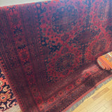 Afghan Hand Tied Wool Rug