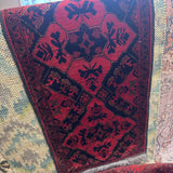 Afghan Hand Tied Wool Runner