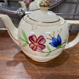 Vintage Floral Teapot