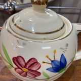 Vintage Floral Teapot