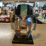 Vintage Mexican Art Mosaic Death Mask