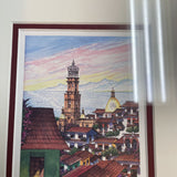 Jose Cabrera Signed City Print