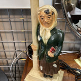 Vintage Streetlight Person Lamp