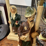 Vintage Streetlight Person Lamp