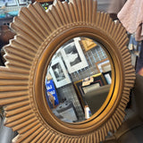 Round Sunburst Mirror