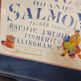 Rie Munoz 'Chic Brand Salmon' numbered & signed
