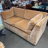 Contemporary Style Upholstered Loveseat