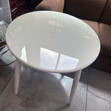Glass Topped Side Table