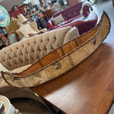 Coeur d'Alene Tribe Birch Bark Canoe Model