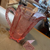 Rossi Glass Cranberry Glass Pitcher