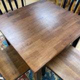 Wood Square Table
