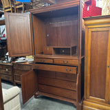 Solid Cherry Wood Armoire/Dresser