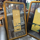 Wild Geese Japanese Scroll Painting