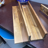 Acacia Wood Floating Shelf