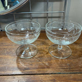 Vintage Sorbet Glasses