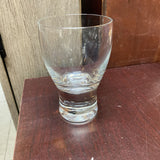 Vintage 80's Bistro Glass
