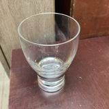 Vintage 80's Bistro Glass