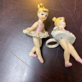Set of 2 Ballerina Candle Climbers