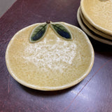 Ceramic Grapefruit Condiment Dish Set of 4