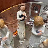 Willow Tree Wood Angel Statue