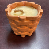 Terracotta Basket Candle