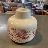 Ceramic Floral Taper Candle Holder