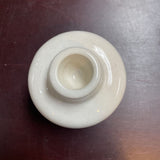 Ceramic Floral Taper Candle Holder